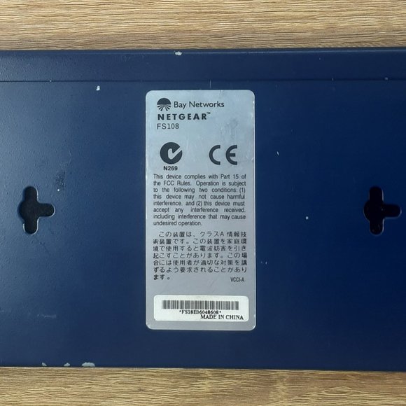 NETGEAR FS108P 8-PORT 10/100 Mbps PROSAFE SWITCH WITH POE FREE S/H - Picture 12 of 12